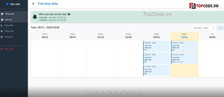 trường học,quản lý,full chức năng,Hệ thống quản lý